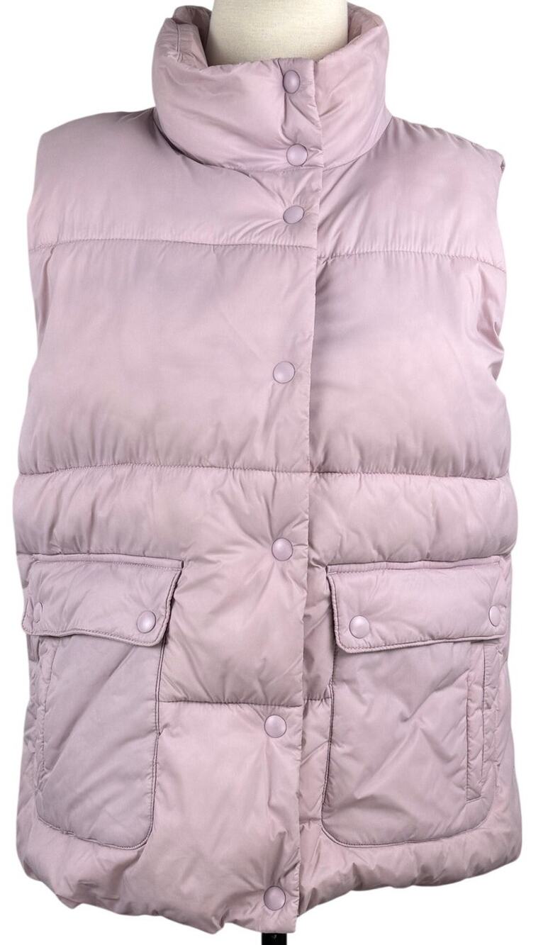 J.Crew Signature PrimaLoft Pink Puffer Vest Water Repellent Women's Medium